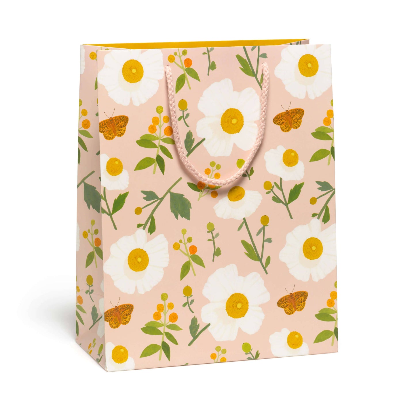 White Poppies Gift Bag