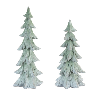 Glitter Green Tree
