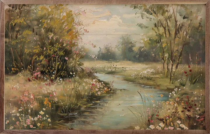 Spring Stream Sign