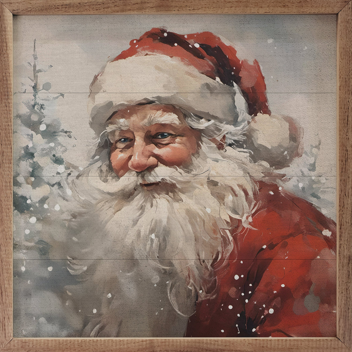 Snowy Portrait Sign