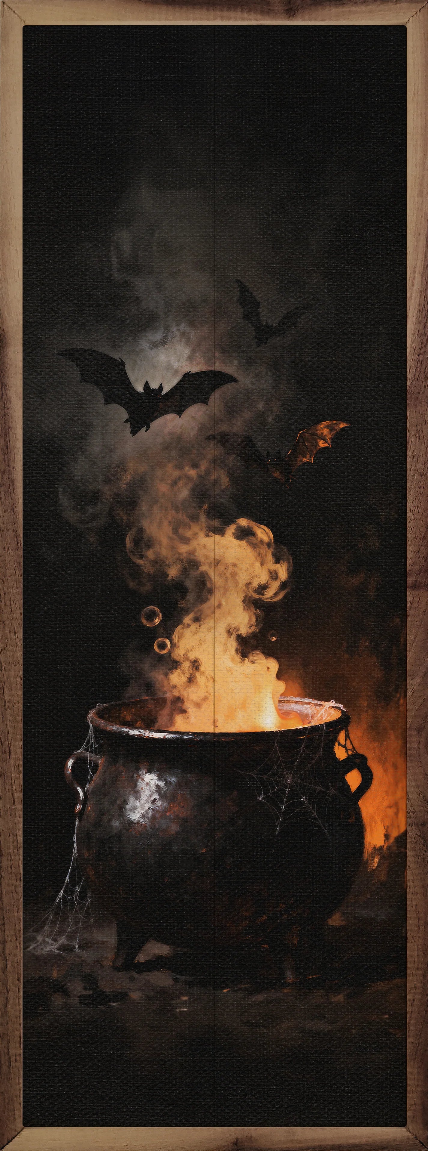 Bats In Cauldron Sign