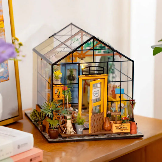 Cathy Flower Miniature House