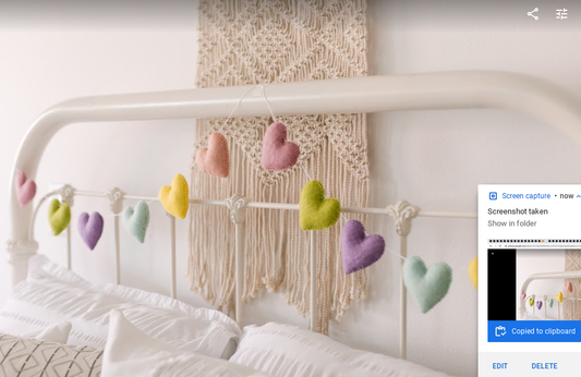 Pastel Heart Garland