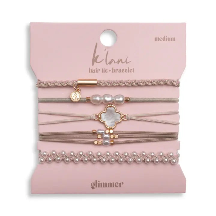 Glimmer Hair Tie Bracelets