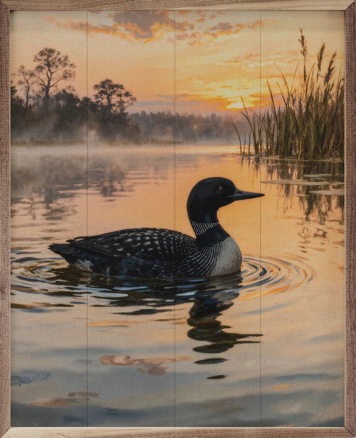 Loon In The Morning Sign