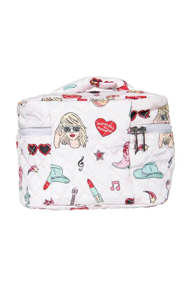 Music Girl Icons Makeup Bag