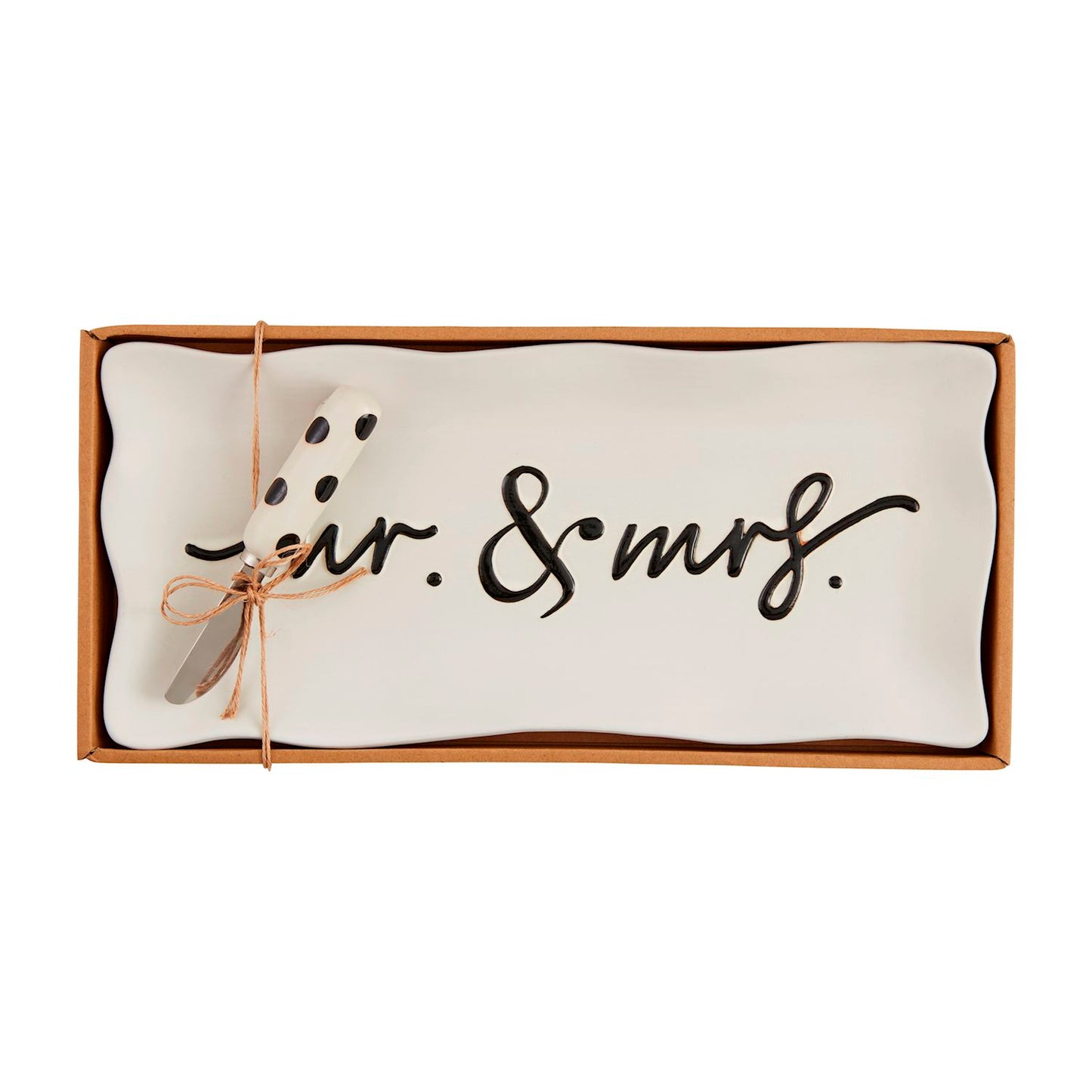 Mr & Mrs Hostess Tray Set