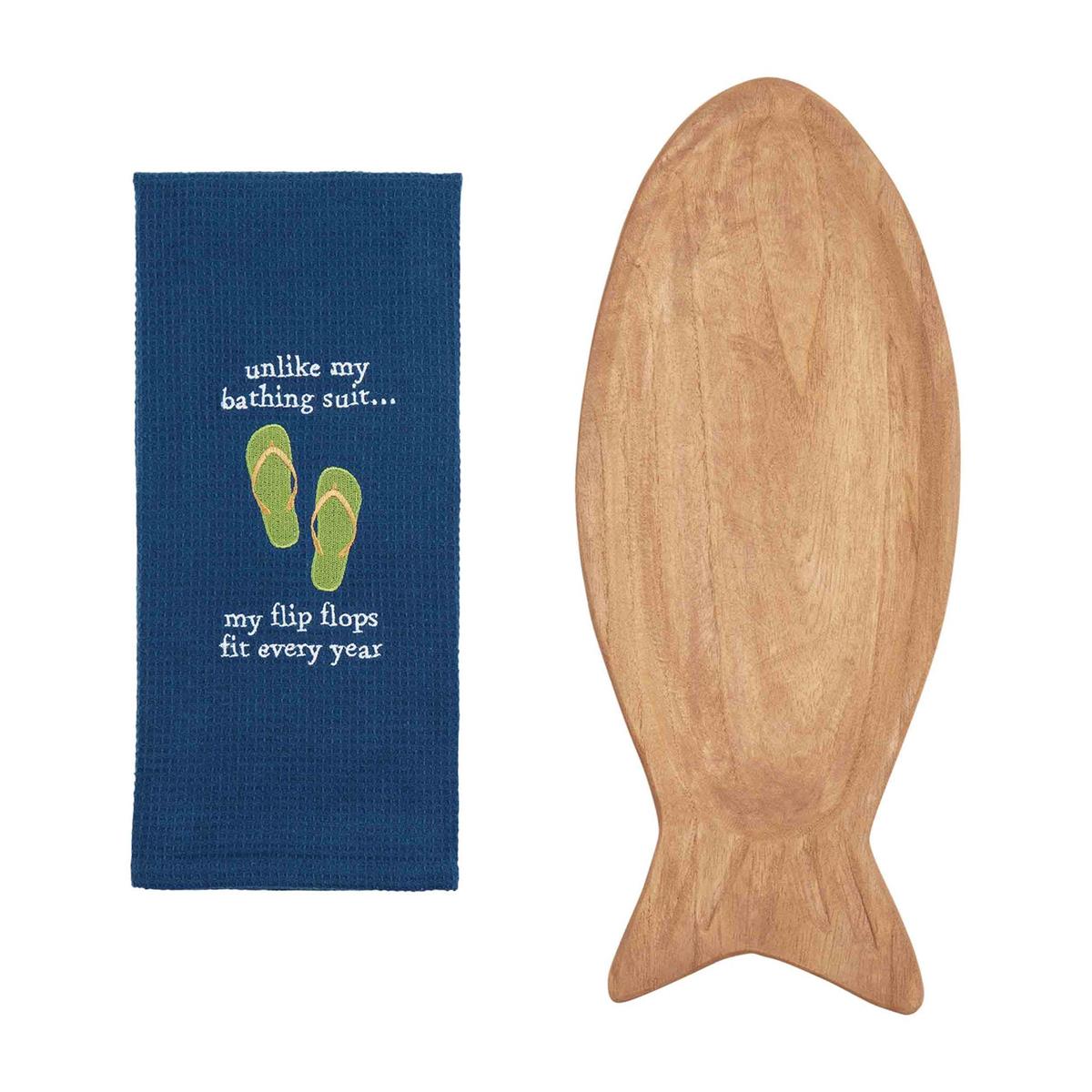 Unlike Fish Board Towel Set
