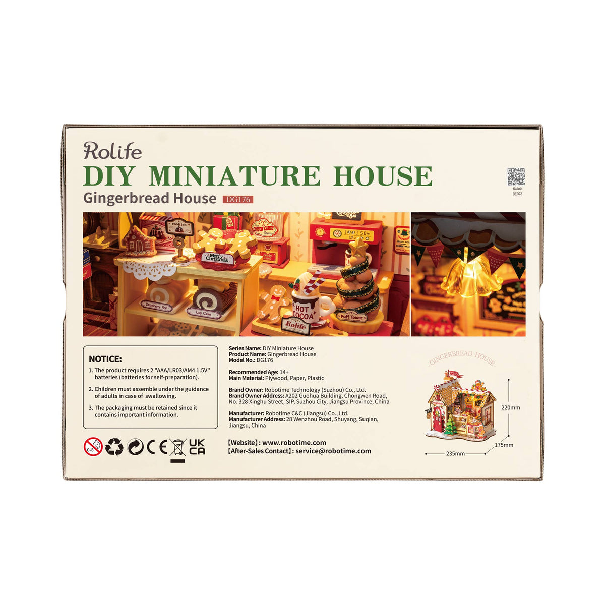 Gingerbread Miniature House