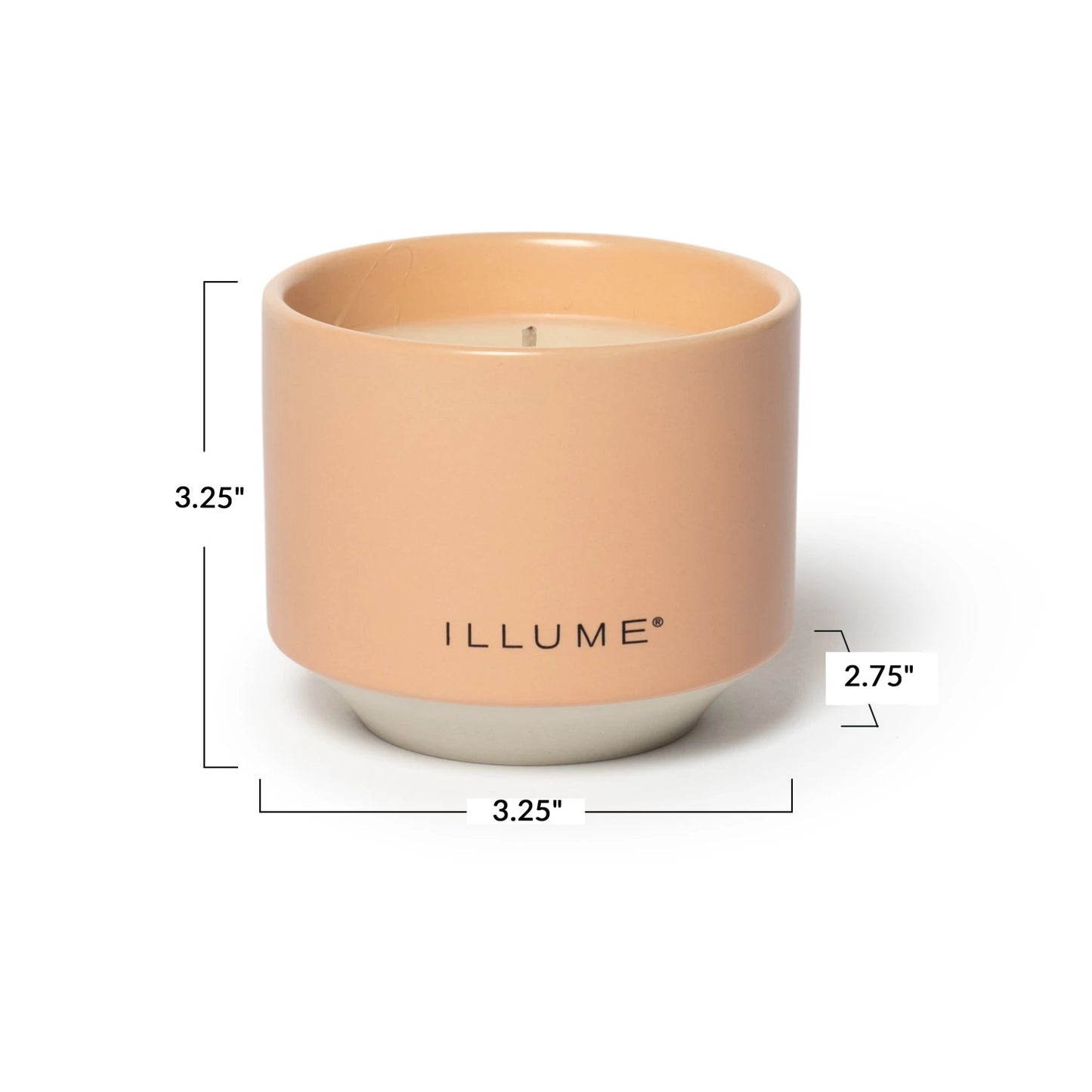 Paloma Petal Matte Ceramic Candle