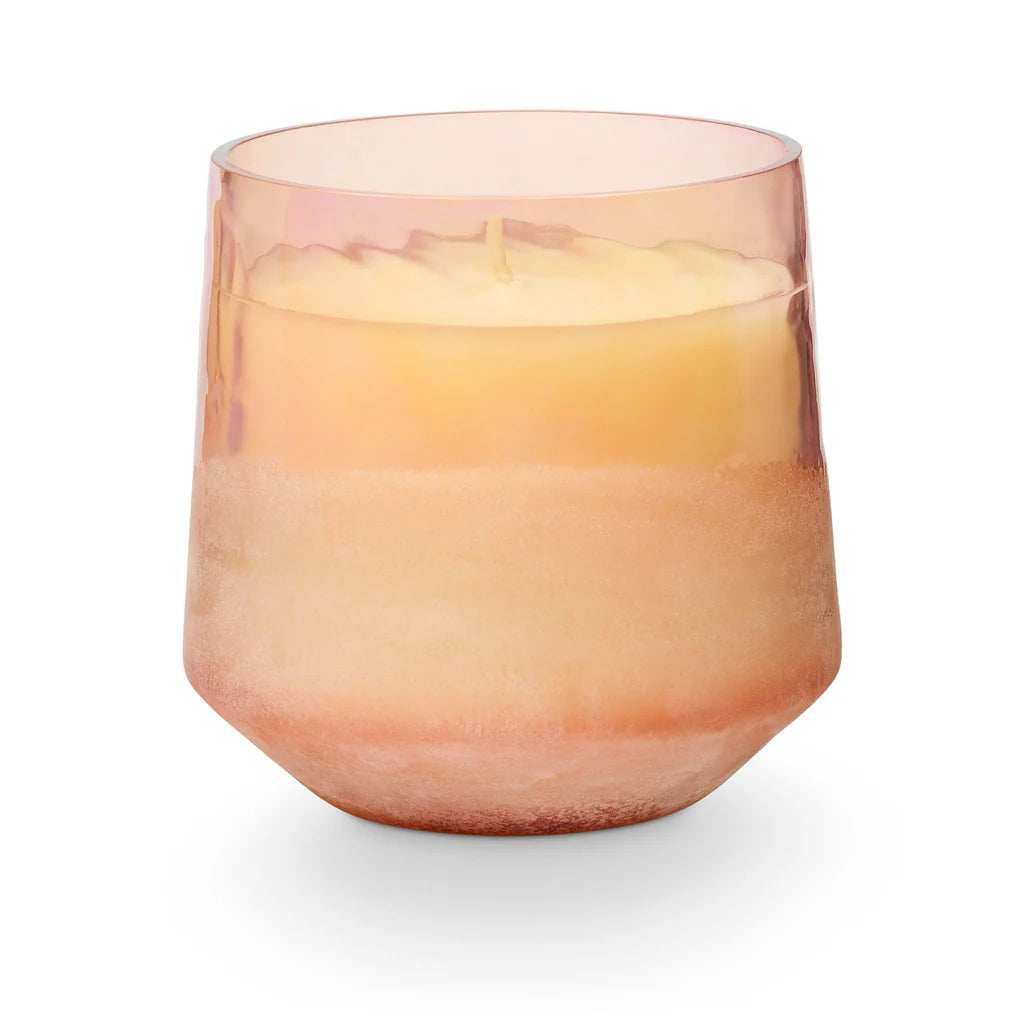 Paloma Petal Baltic Glass Candle