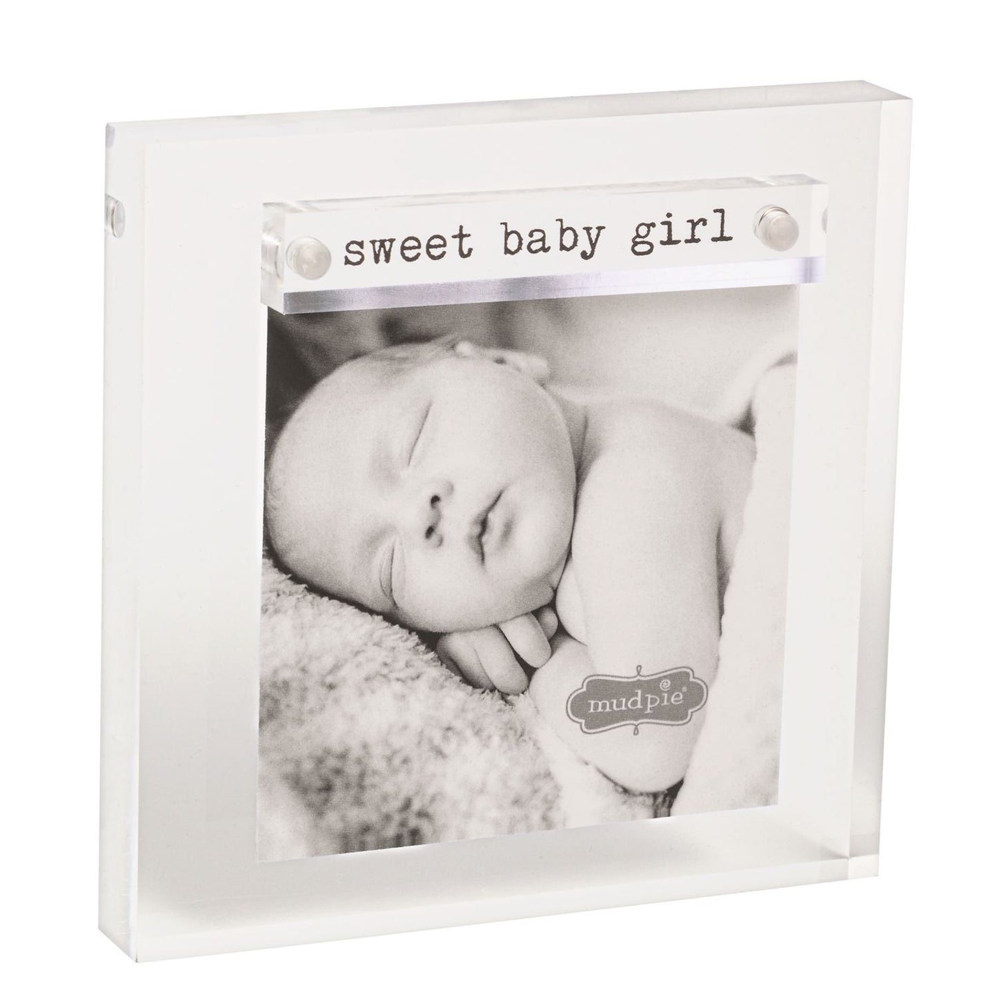 Sweet Baby Girl Mini Acrylic Frame