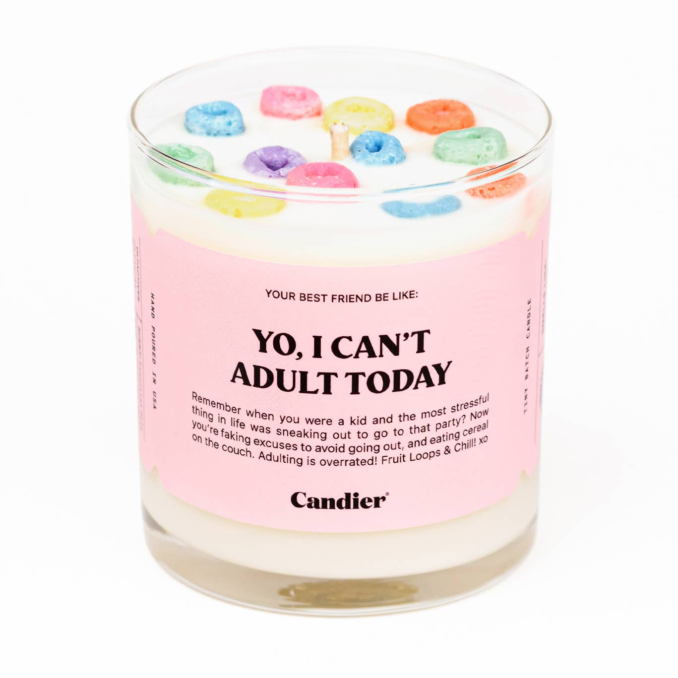Yo, I Can't Adult Candle