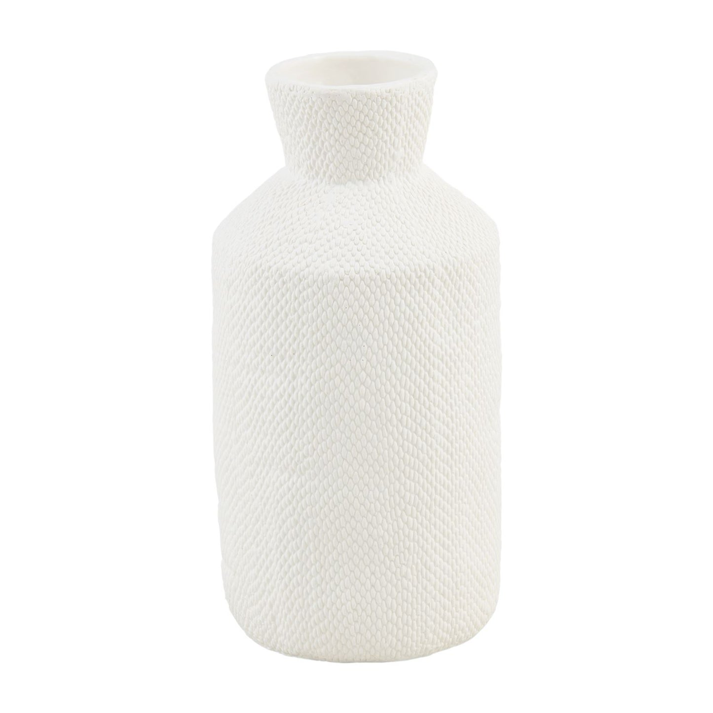 Tall Pressed Textured Vases