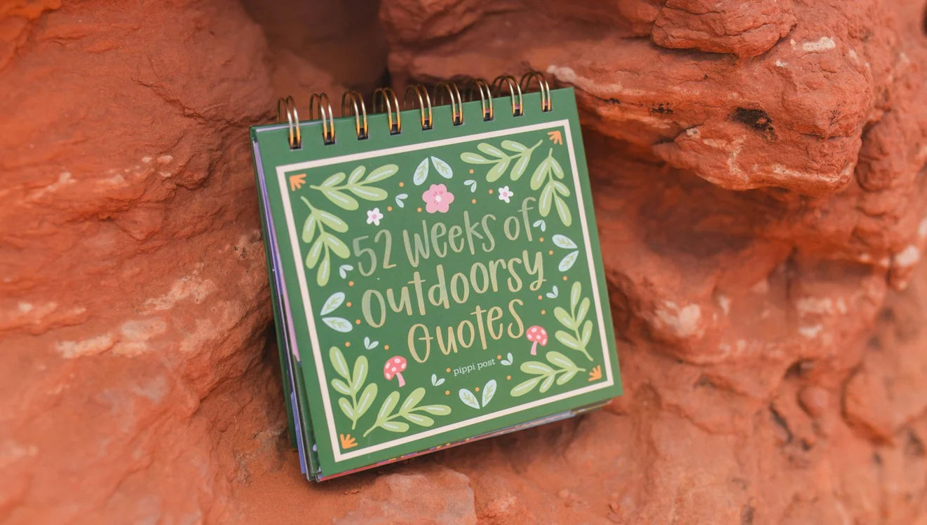 52 Weeks of Outdoorsy Quotes Desk Flip Calendar