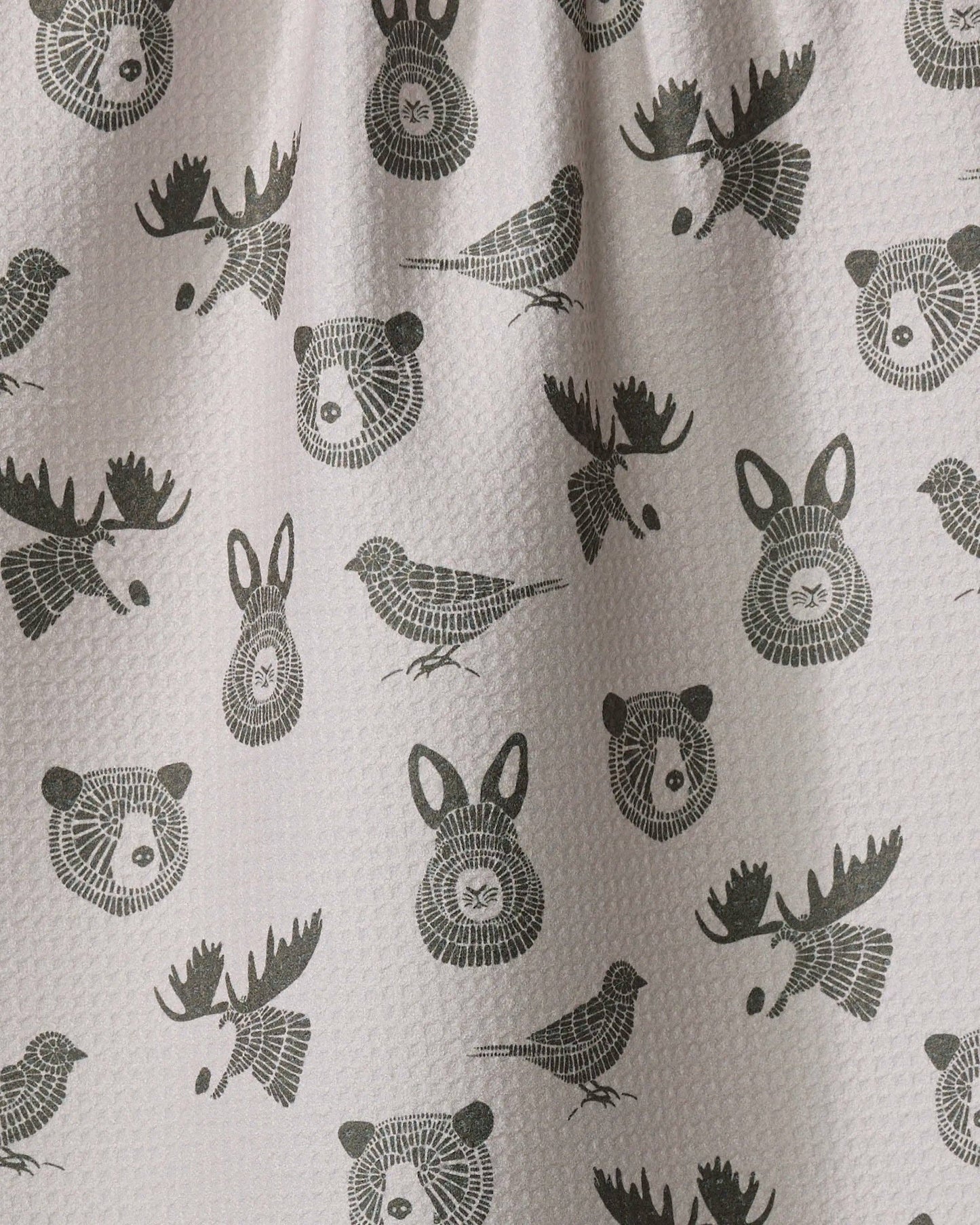 Forest Animals Kitchen Tea Towel
