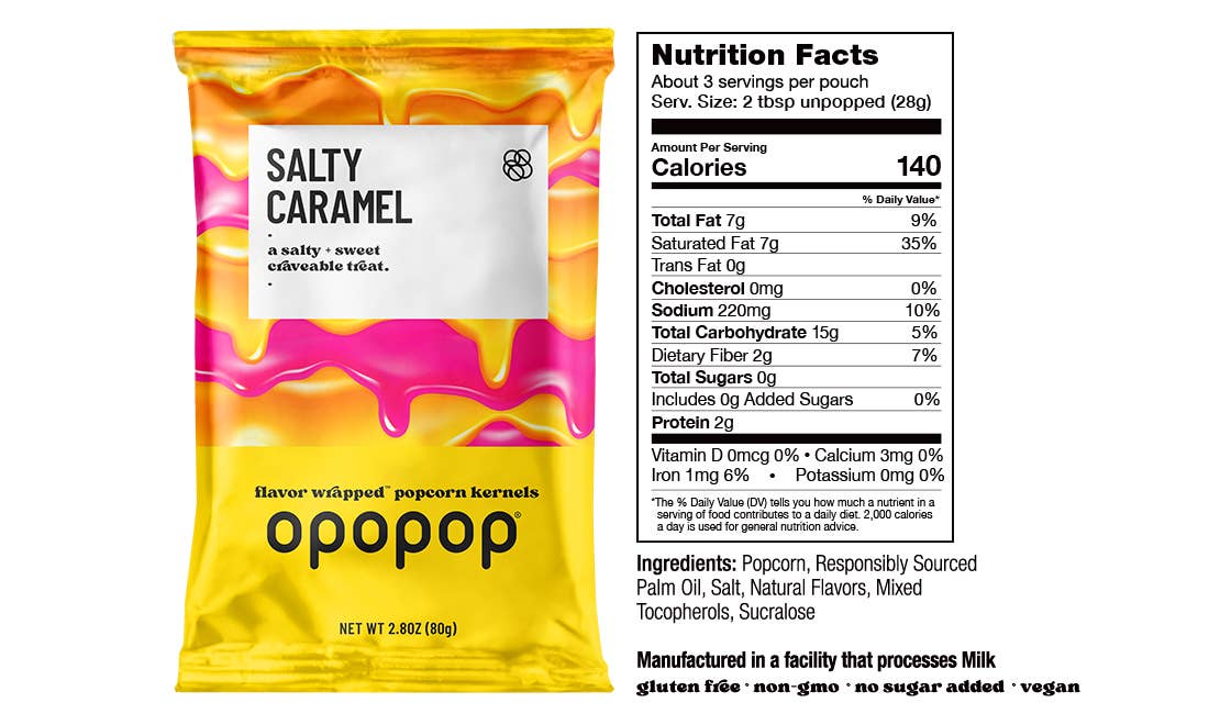 Variety Show Flavor-Wrapped Popcorn Kernels