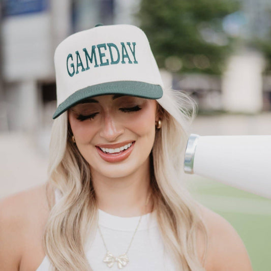 GameDay Black & White Trucker Hat