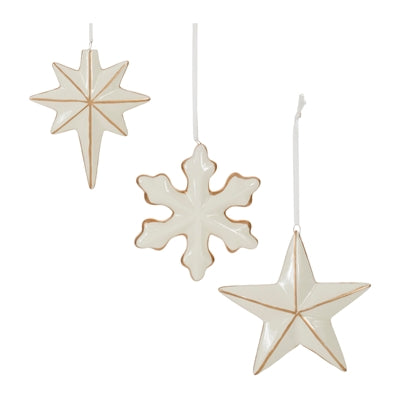 Star & Snowflake Ornament