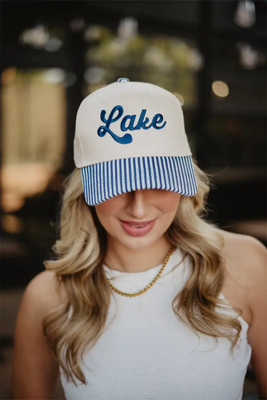Blue Stripe Lake Hat