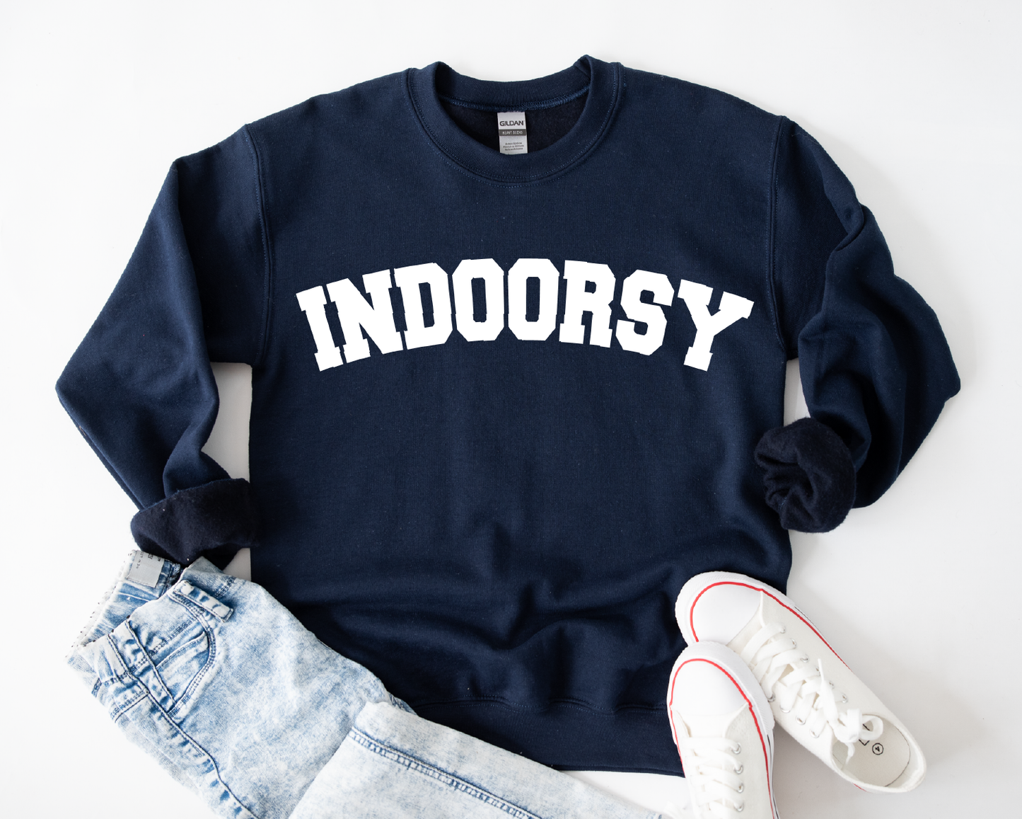 Indoorsy Navy Sweatshirt