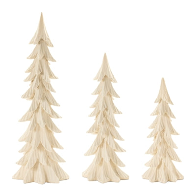 Cream Rustic Trees