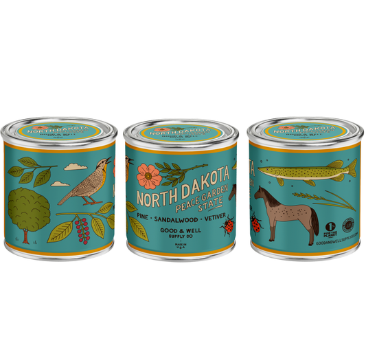 North Dakota State Soy Candle