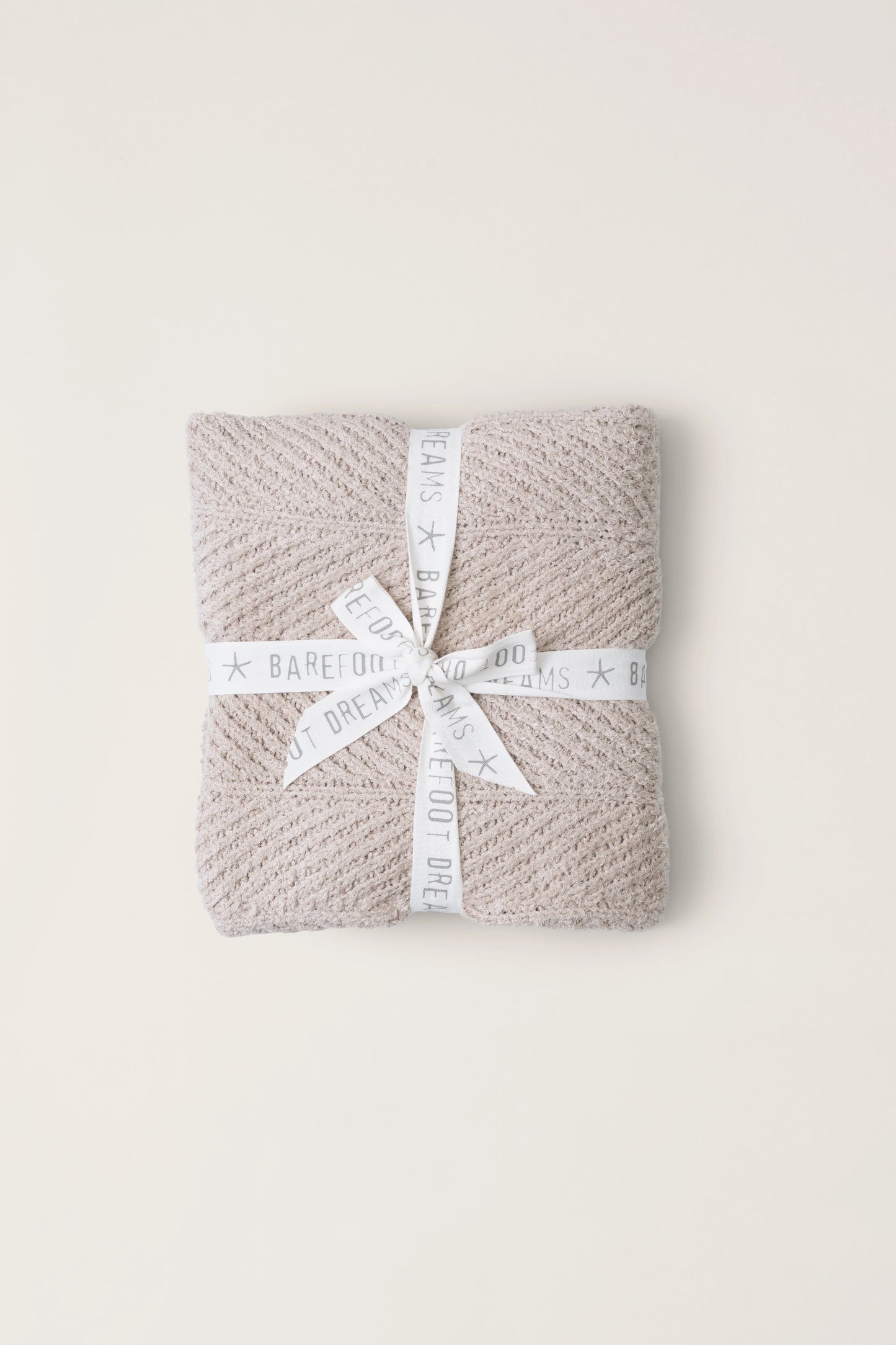 Stone Bamboo CozyChic Herringbone Throw