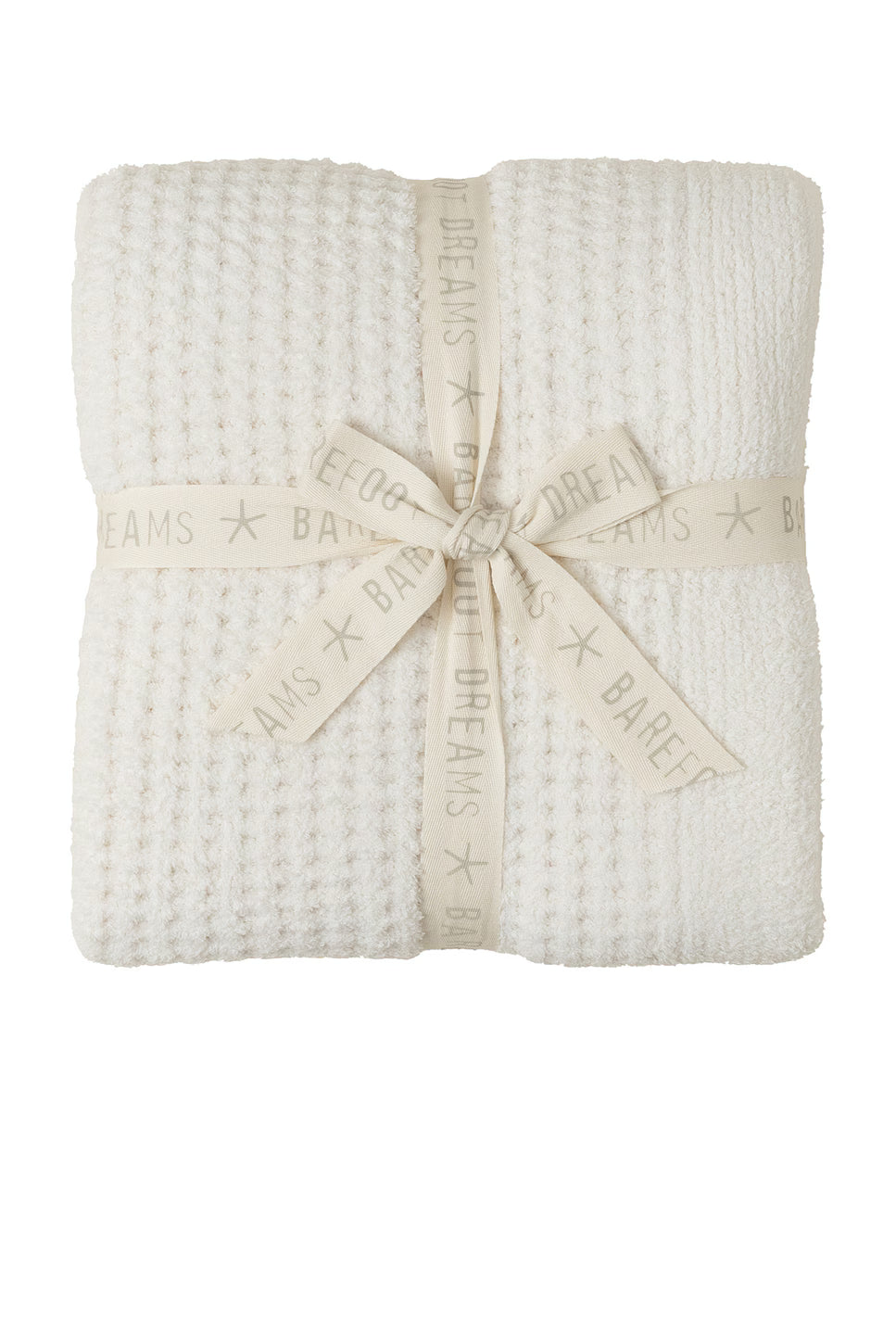 CozyChic Cream Waffle Throw