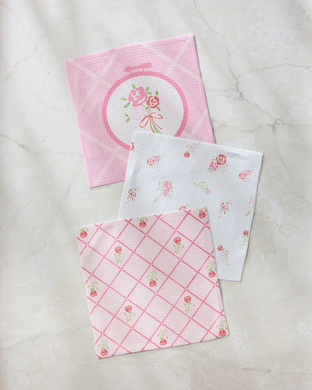 Granny's Embroidery Dishcloth Set