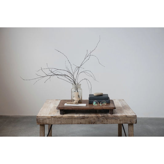 Found Wood Pedestal