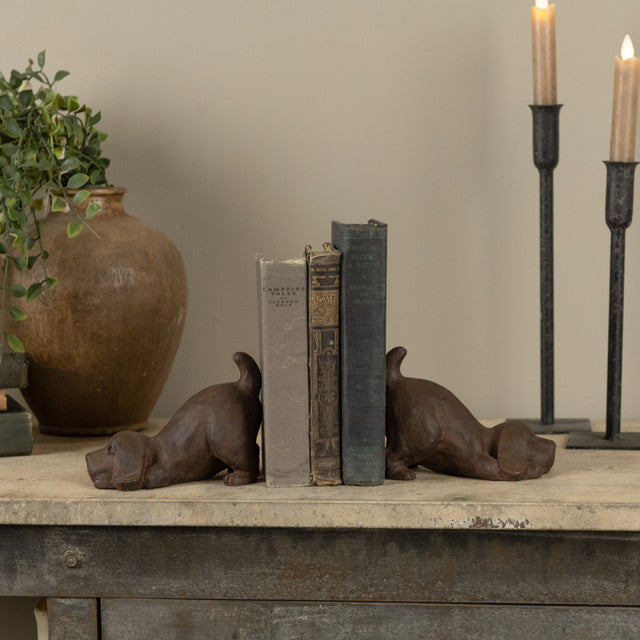 Puppy Bookends