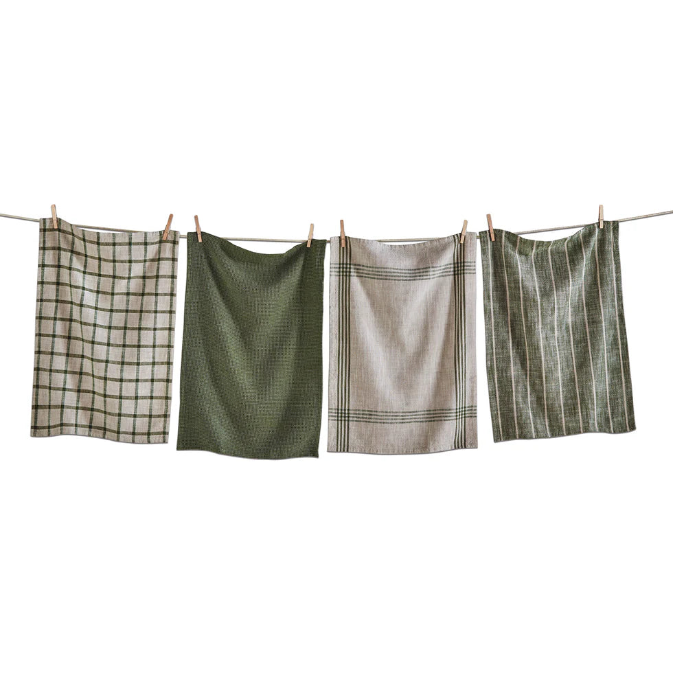 Olive Canyon Woven Dishtowel