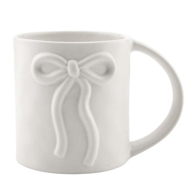 Wide Handle Bow Mug