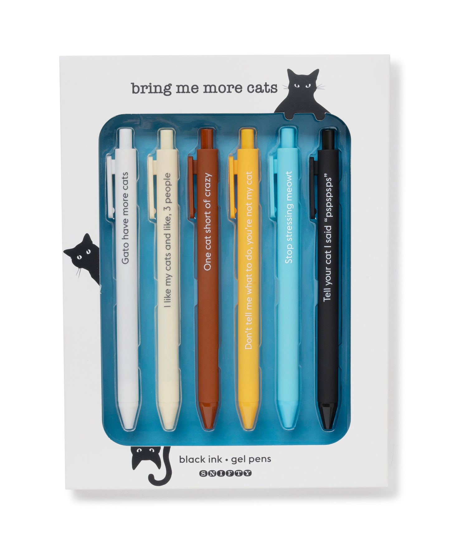 Bring Me More Cats Gel Pen Set