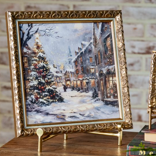 Christmas Town Frame