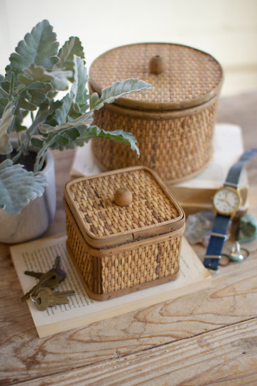 Round & Square Cane Boxes
