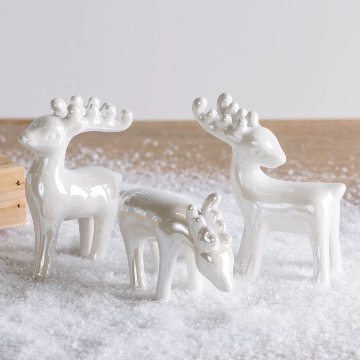 Mini White Reindeer