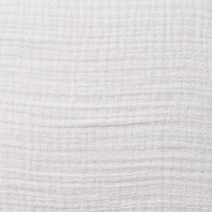 White 20"x20" Throw Pillow