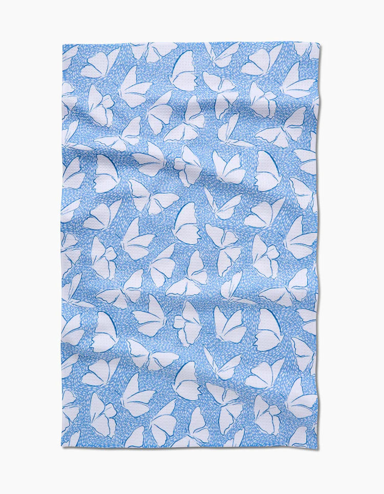 Fly Away Butterfly Kitchen Tea Towel
