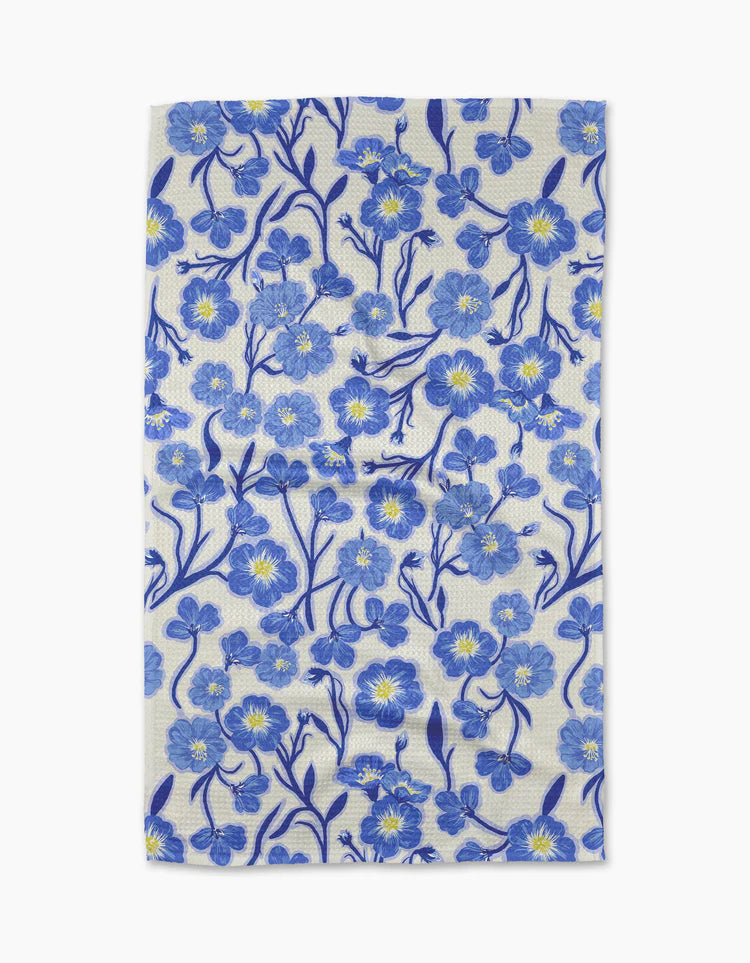 Primavera Blooms Kitchen Tea Towel