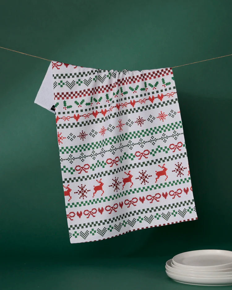Ugly Sweater Day Kitchen Tea Towel