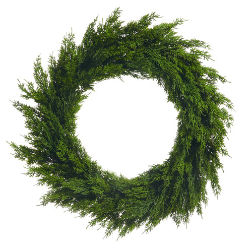 28" Cedar Wreath