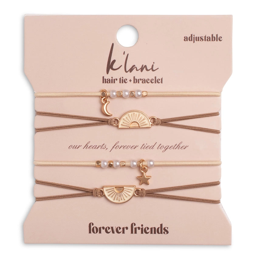 Forever Friends Hair Tie Bracelets