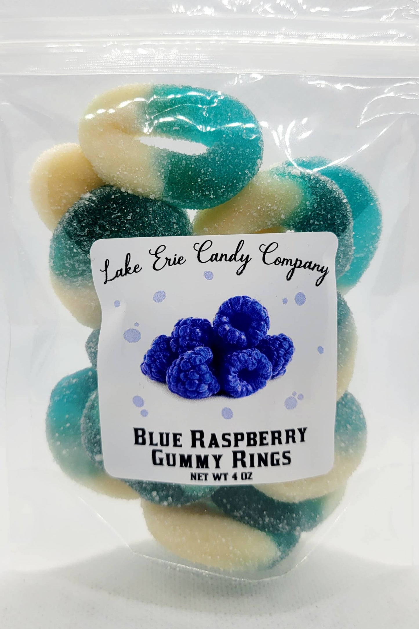 Blue Raspberry Gummy Rings