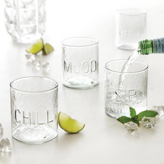 Mood Hammered Glass