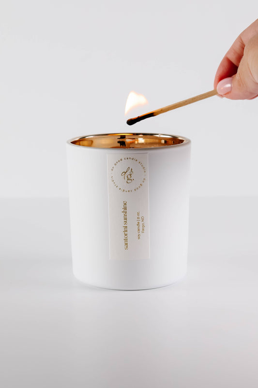 Santorini Sunshine Soy Candle