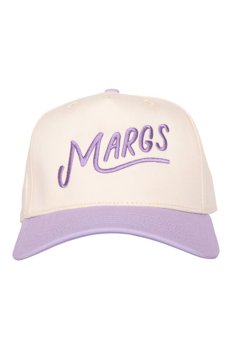 Margs Aqua Baseball Hat