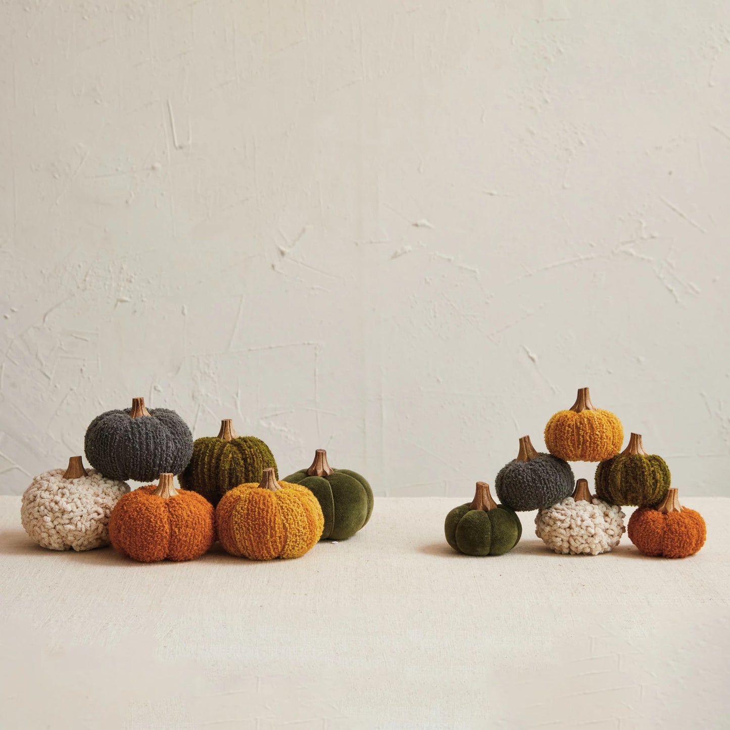 Boucle/Velvet Pumpkins