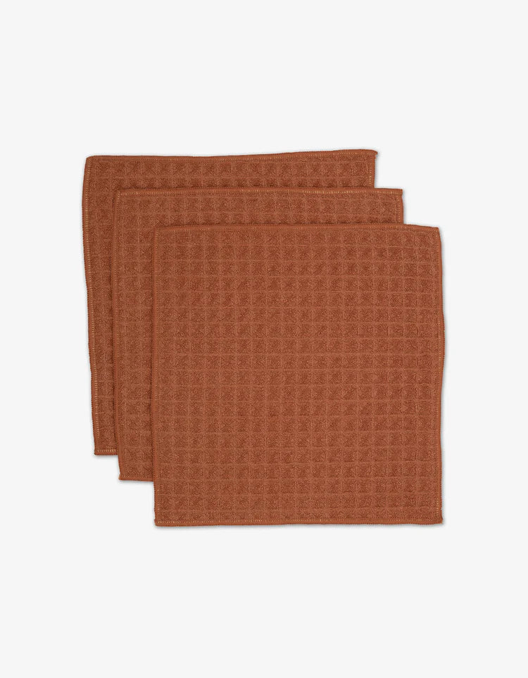 Clay Waffle Washcloths